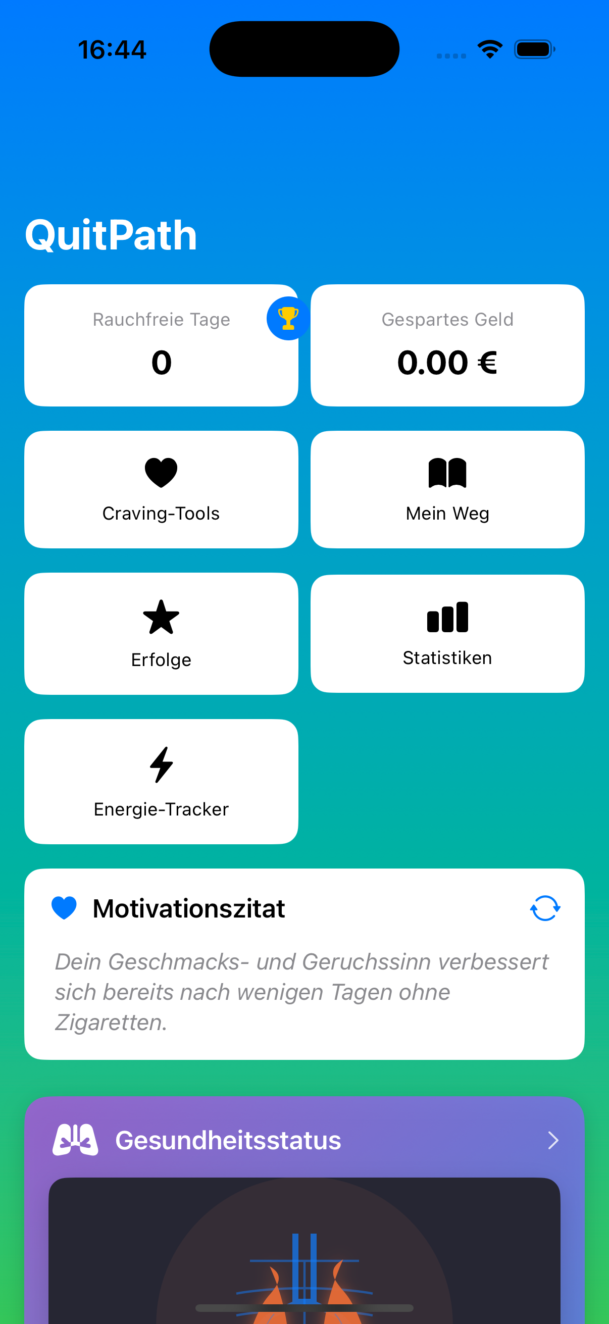 QuitPath App Dashboard